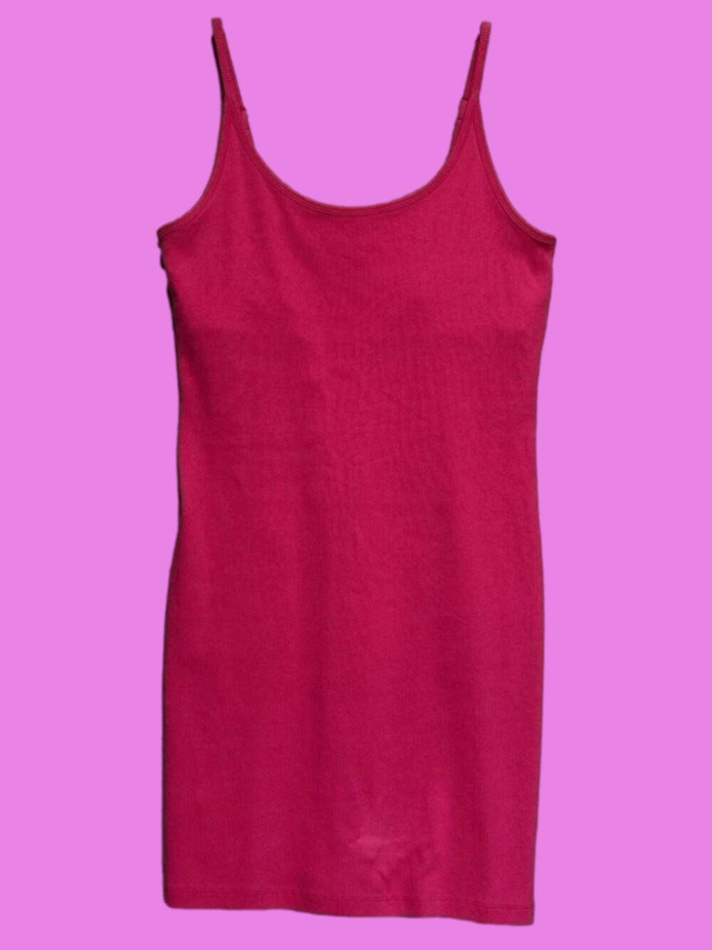 Old Navy Magenta Ribbed Tank Mini